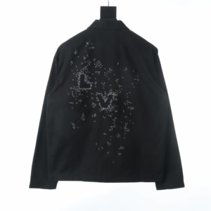 Lv Black Denim Jacket