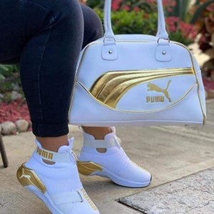 Puma giftset matching bag and shoes