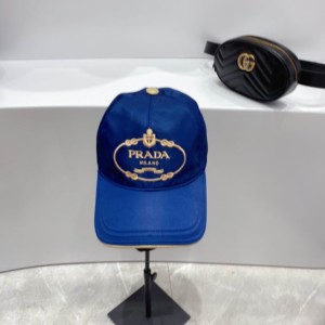 Blue Gold Prada Milano Hat
