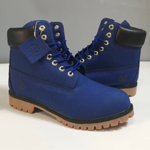 Dark Blue Timberland Waterproof Boots