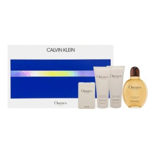 Obsession 4 Piece Gift Set by Calvin Klein for Men